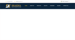 Desktop Screenshot of brahmaent.com